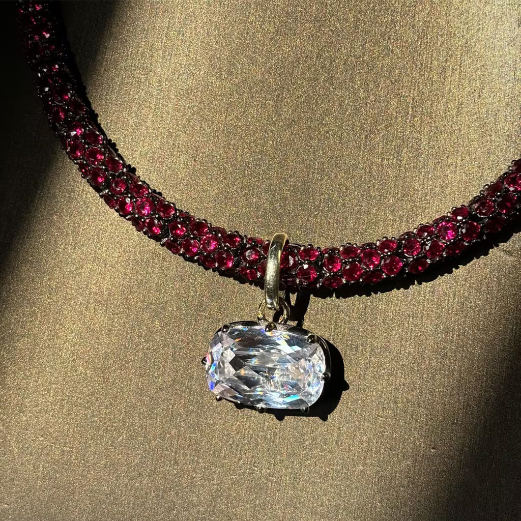 Tempest Ruby Necklace