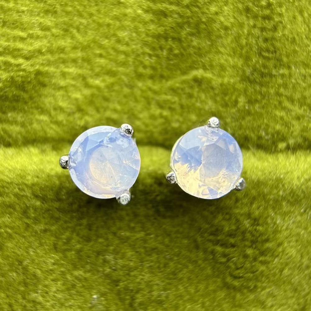Moonstone Hoop Earring Set - Classic Trio