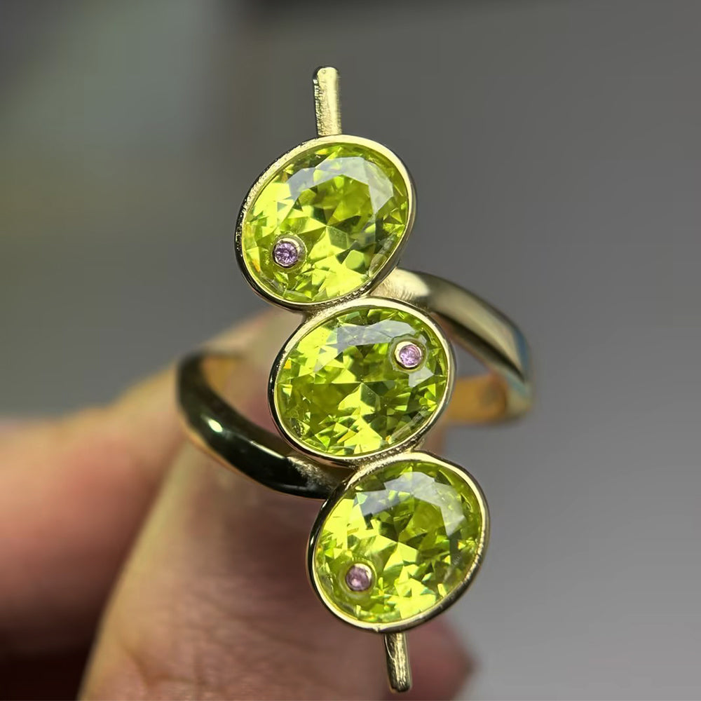 The Martini Olive Ring