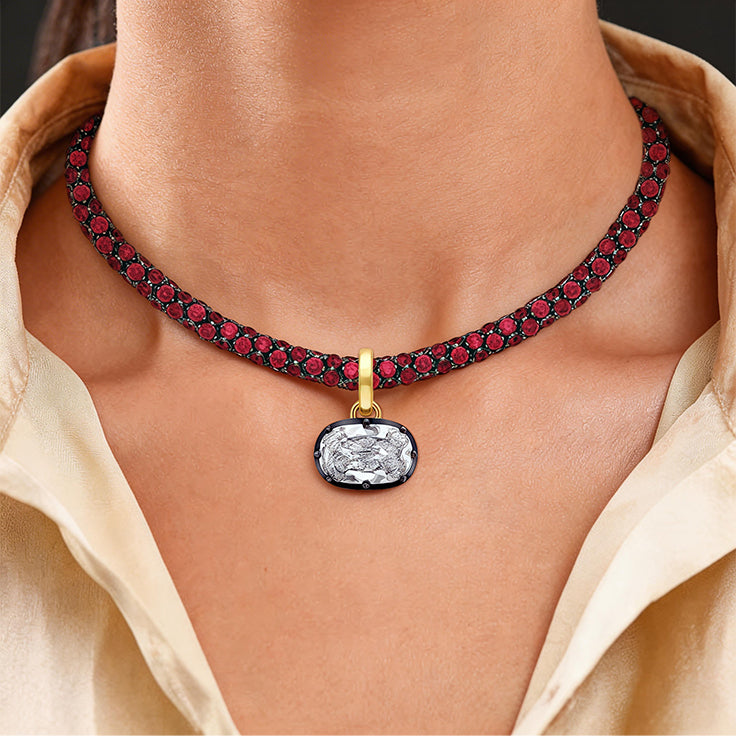 Tempest Ruby Necklace